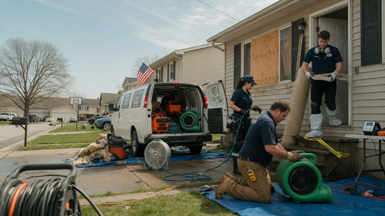 Water Damage Restoration in Manitowoc, WI near me